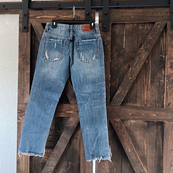 One Teaspoon distressed jeans Sz-25 - Picture 3 of 9